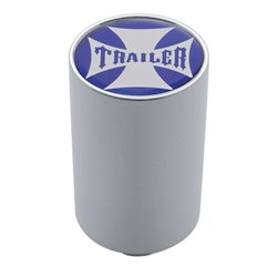 UP23719-"Trailer" 3" Air Valve Knob - Blue Maltese Cross Sticker