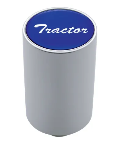 UP23725-"Tractor" 3" Air Valve Knob - Blue Glossy Sticker