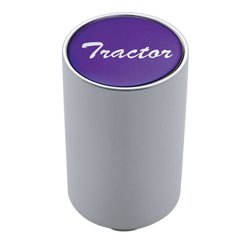 UP23727-"Tractor" 3" Air Valve Knob - Purple Glossy Sticker