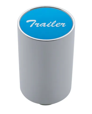 UP23731-"Trailer" 3" Air Valve Knob - Blue Glossy Sticker