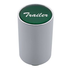 UP23732-"Trailer" 3" Air Valve Knob - Green Glossy Sticker