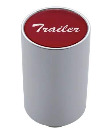 UP23734-"Trailer" 3" Air Valve Knob - Red Glossy Sticker