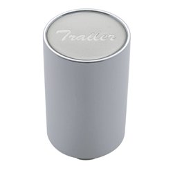 UP23735-"Trailer" 3" Air Valve Knob - Silver Glossy Sticker