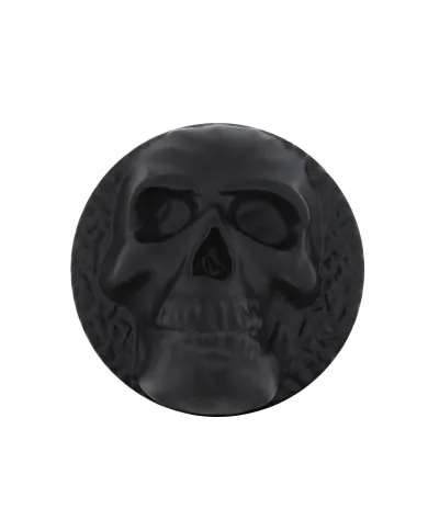 UP23054-Skull Air Valve Knob - Black