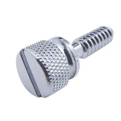 UP23801-1/4"-20 Peterbilt Dash Screw - Knurled Screw Head With Plain Slotted Top (14-Pack)