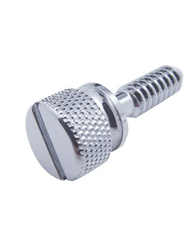 UP23801-1/4"-20 Peterbilt Dash Screw - Knurled Screw Head With Plain Slotted Top (14-Pack)