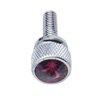 UP23811-3/4" Short M6-1.0 Dash Screw For Kenworth - Purple Crystal (12-Pack)