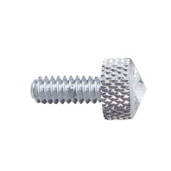 UP23813-3/4" Short M6-1.0 Dash Screw For Kenworth - Clear Crystal (12-Pack)