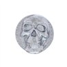 UP23197-Chrome Skull Dash Knob