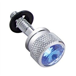 UP23848-Dash Screw With Blue Crystal For Peterbilt (2001-2005)(6-Pack)