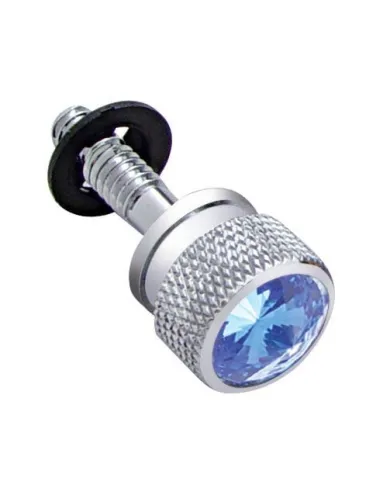 UP23848-Dash Screw With Blue Crystal For Peterbilt (2001-2005)(6-Pack)