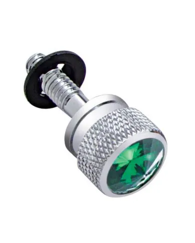 UP23850-Dash Screw With Green Crystal For Peterbilt (2001-2005)(6-Pack)
