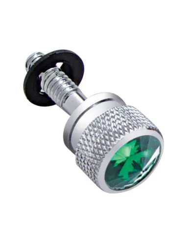 UP23850B-Dash Screw With Green Crystal For Peterbilt (2001-2005)(Bulk)
