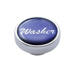 UP23209-"Washer" Dash Knob - Blue Glossy Sticker