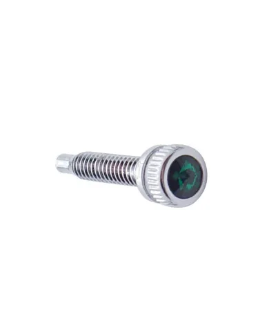 UP23875-Short Dash Screw With Green Crystal For Navistar International (6-Pack)