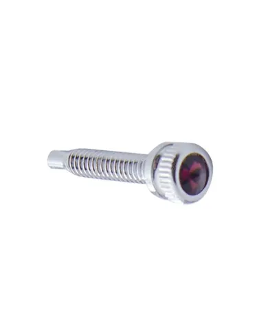 UP23876-Short Dash Screw With Purple Crystal For Navistar International (6-Pack)
