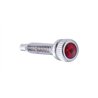 UP23877-Short Dash Screw With Red Crystal For Navistar International (6-Pack)
