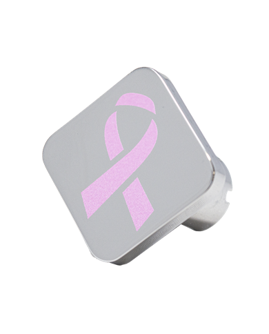 DLPCK-BC-S-Breast Cancer Square Knob Only Ribbon DLPCK-BC-S-Breast Cancer Square Knob Only Ribbon