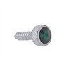 UP23883-Upper Dash Screw For Kenworth - Green Crystal (6-Pack)