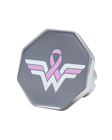 DLPCK-BC1-O-Breast Cancer Logo knob Wonderwoman ribbon only DLPCK-BC1-O-Breast Cancer Logo knob Wonderwoman ribbon only