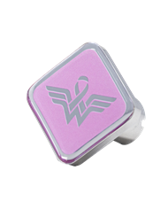 DLPCK-BC1-S-508-Square Logo Knob Breast Cancer WW Pink Background