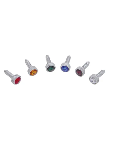 UP23884-Upper Dash Screw For Kenworth - Purple Crystal (6-Pack)