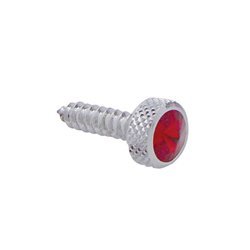 UP23885-Upper Dash Screw For Kenworth - Red Crystal (6-Pack)