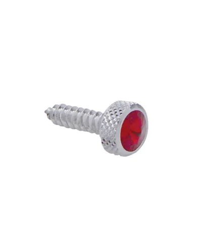 UP23885-Upper Dash Screw For Kenworth - Red Crystal (6-Pack)