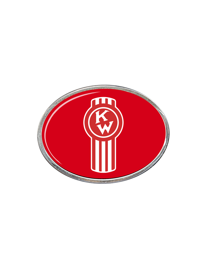 DLPCK-BO-K2-6340-Oval Belt Buckle KW Text Logo Red 440