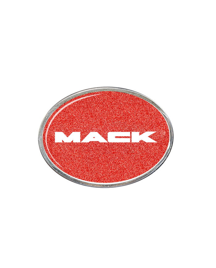 DLPCK-BO-M1-5781-Oval Belt Buckle MK Text Logo Metallic Red 481