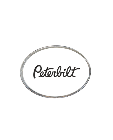 DLPCK-BO-P-108-Oval Belt Buckle PB Logo White 108