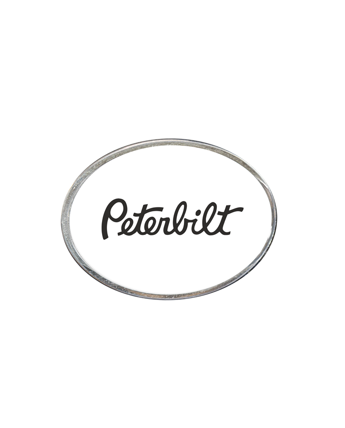 DLPCK-BO-P-108-Oval Belt Buckle PB Logo White 108 DLPCK-BO-P-108-Oval Belt Buckle PB Logo White 108