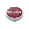 UP23212-"Washer" Dash Knob - Red Glossy Sticker
