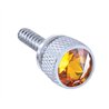 UP23914-Dash Screw With Amber Crystal For 2008-2017 Freightliner Cascadia
