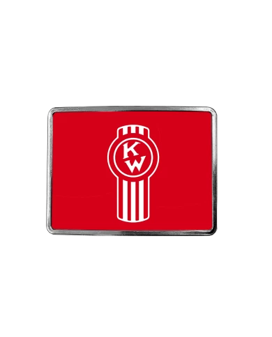 DLPCK-BR-KO-6340-Rectangular Belt Buckle KW Old Logo Red 440 DLPCK-BR-KO-6340-Rectangular Belt Buckle KW Old Logo Red 440