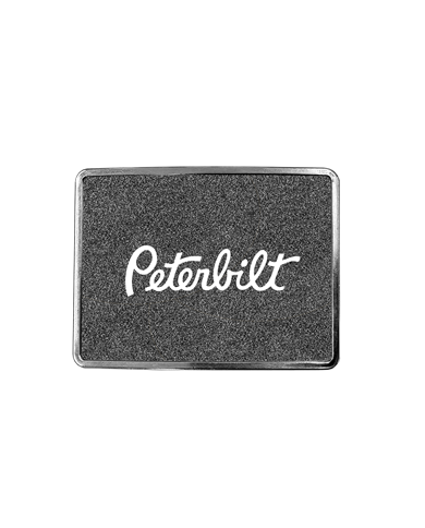 DLPCK-BR-P-5778-Rectangular Belt Buckle PB Logo Metallic Black 195