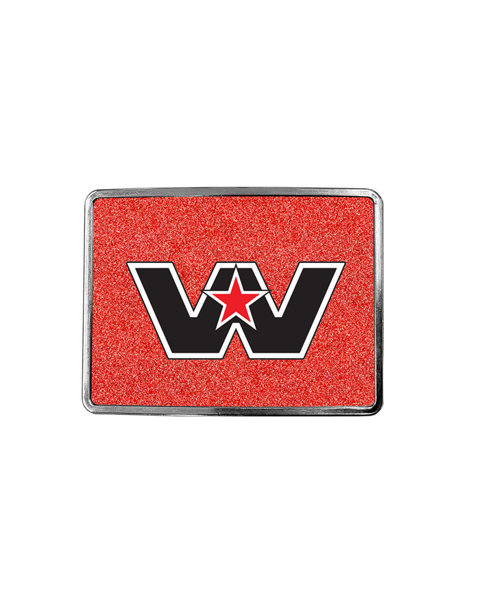 DLPCK-BR-WS-5781-Rectangular Belt Buckle WS Logo Metallic Red 481 DLPCK-BR-WS-5781-Rectangular Belt Buckle WS Logo Metallic Red 481
