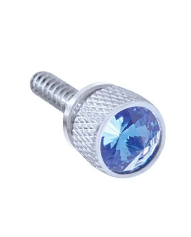 UP23915-Dash Screw With Blue Crystal For 2008-2017 Freightliner Cascadia