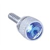 UP23915-Dash Screw With Blue Crystal For 2008-2017 Freightliner Cascadia