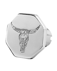 DLPCK-BS-O-Bulll Logo Octagon Knob