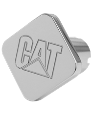 DLPCK-CAT-S-Caterpillar Logo Square Knob