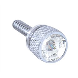 UP23916-Dash Screw With Clear Crystal For 2008-2017 Freightliner Cascadia