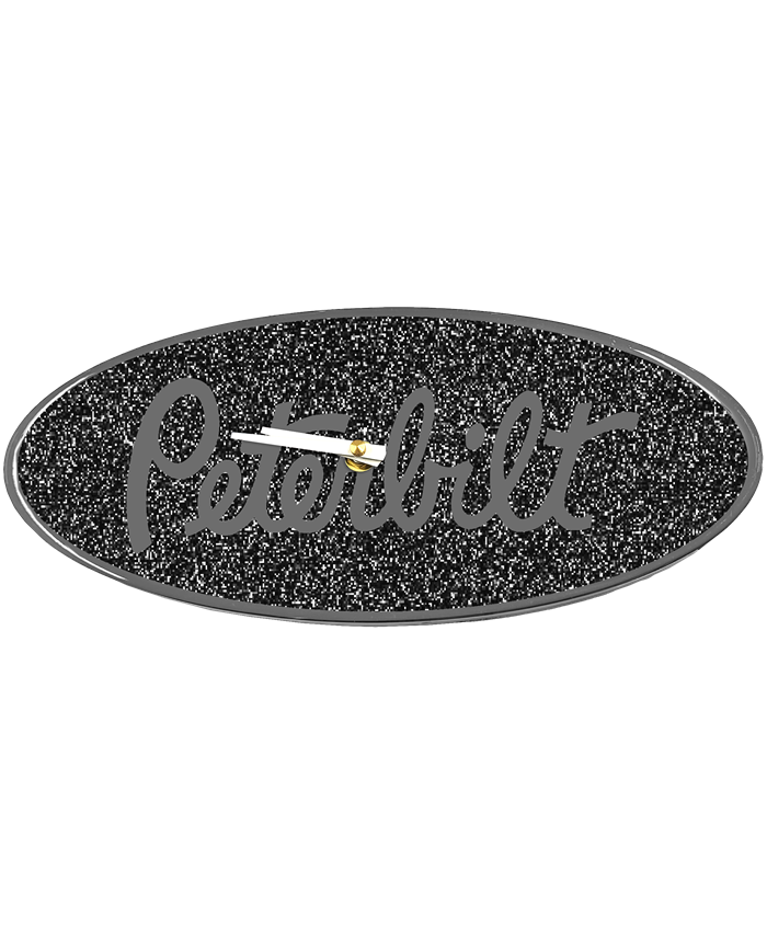 DLPCK-CO12-P-5778-PB Clock 12 inch Metallic Black 195