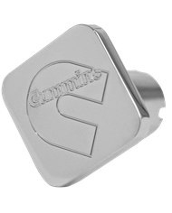 DLPCK-CUM-S-Cummins Logo Square Knob