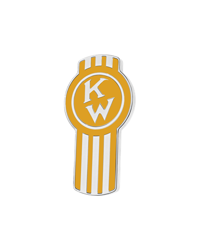 DLPCK-EEMKWO-220-Kenworth Emblem Engraved Old Style Yellow 220