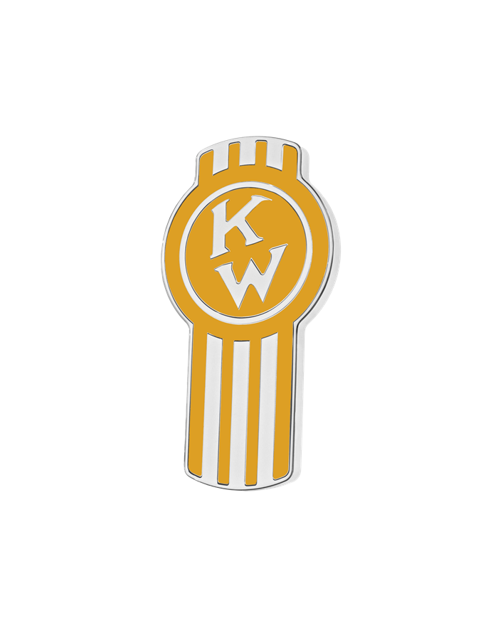 DLPCK-EEMKWO-220-Kenworth Emblem Engraved Old Style Yellow 220
