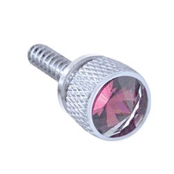 UP23918-Dash Screw With Purple Crystal For 2008-2017 Freightliner Cascadia