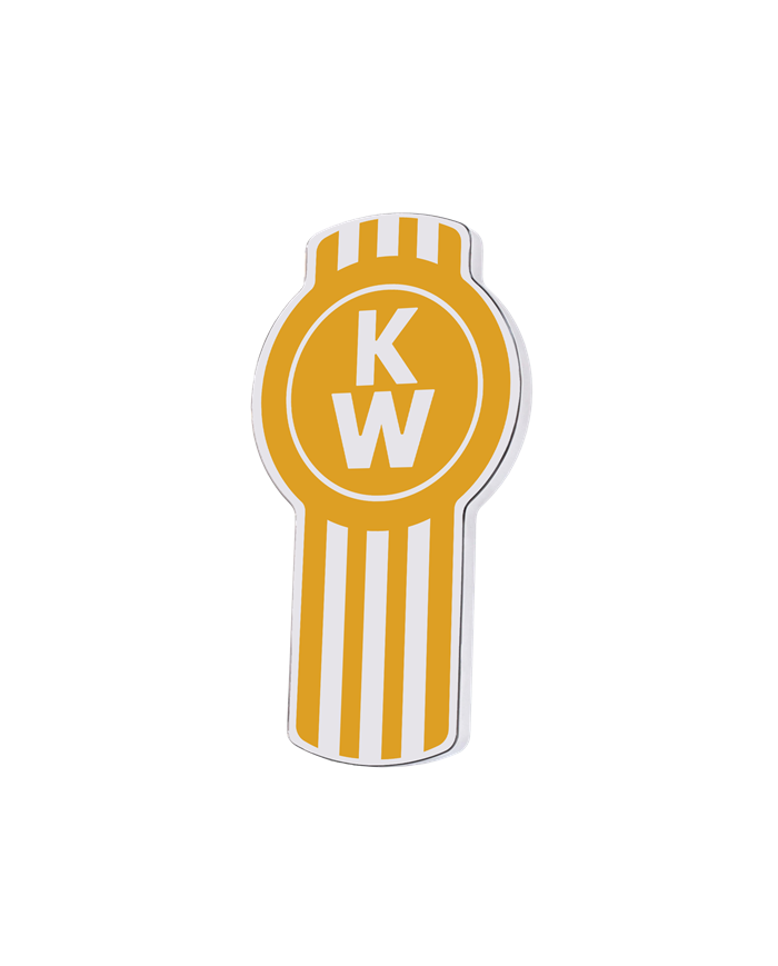 DLPCK-EMKWO-220-Kenworth Emblem Old Style Yellow 220