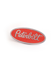 DLPCK-EMPO-5781-Peterbilt Metallic Red Oval Emblem 481