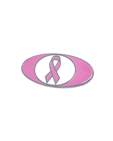 DLPCK-EMPOBC-CPWP-Pete Oval Breast Cancer Emblem Chrome/Pink